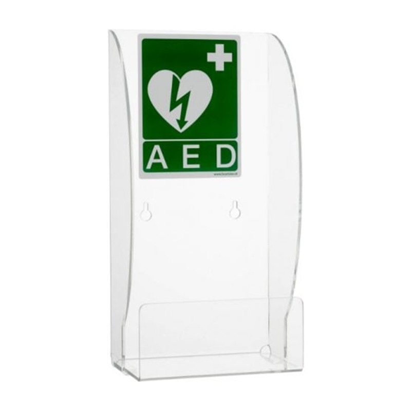 AED sienas stiprinājums — defibrilatora uzglabāšanai
